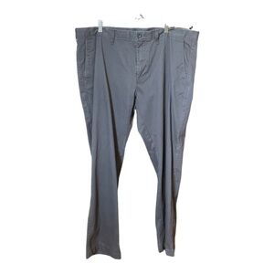 EDDIE Bauer Legend Wash Chino Pants 42x32 Classic Fit Gray Straight Leg NWT